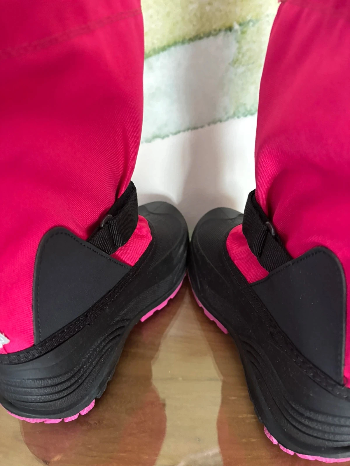 Roze zwarte meisjes Kamik na-ski sneeuwlaarzen 32 – photo 5